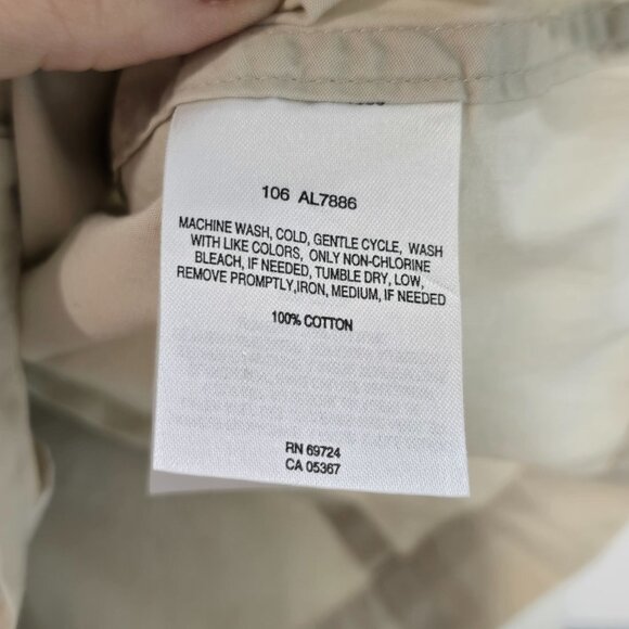 Columbia Womens tactical Beige Sleeveless Button-Front Vest Large 100% Cotton - Picture 2 of 6